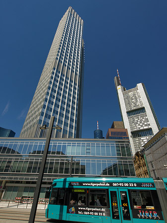 Eurotower neben Commerzbanktower Fotos