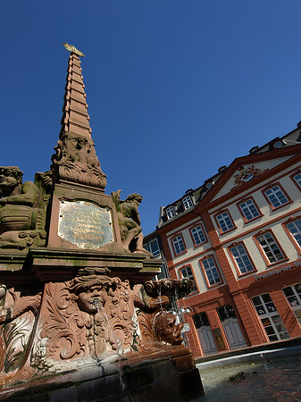 Fotos Haus zum Grimmvogel mit Liebfrauenbrunnen | Frankfurt am Main