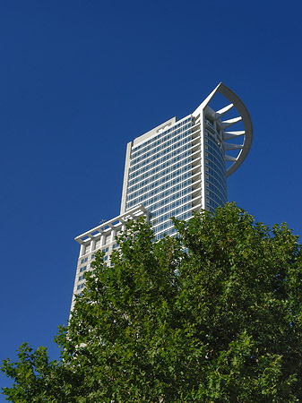 Westendtower mit Baum Foto 