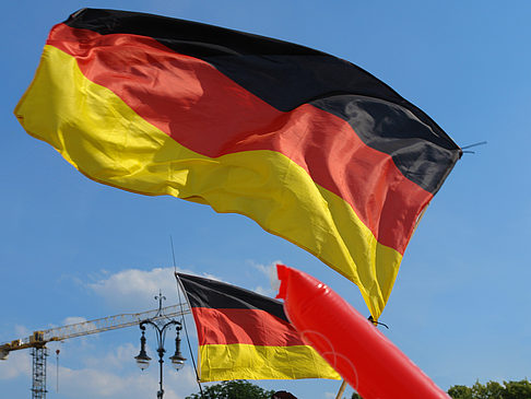 Foto Deutsche Fahnen - Berlin