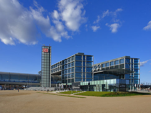 Foto Blick auf den Hauptbahnhof - Berlin