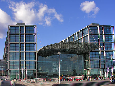 Blick auf den Hauptbahnhof