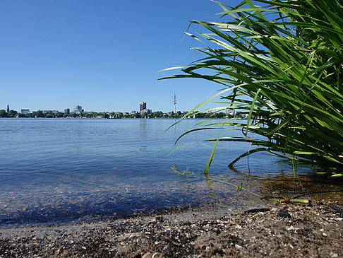 Badestrand an der Außenalster