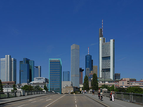 Skyline von Frankfurt Foto 