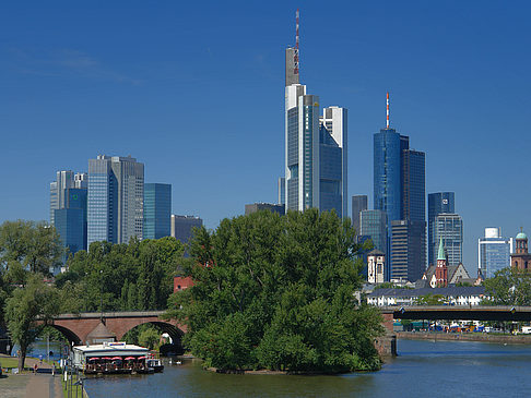Foto Skyline von Frankfurt - Frankfurt am Main