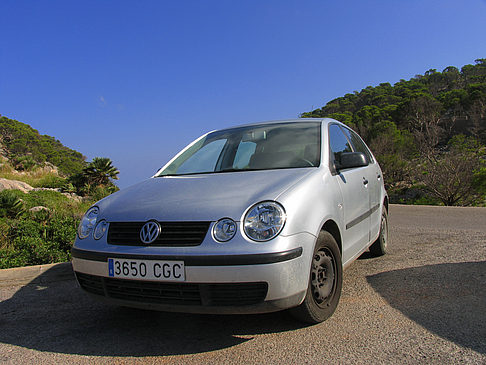Mietwagen auf Formentor