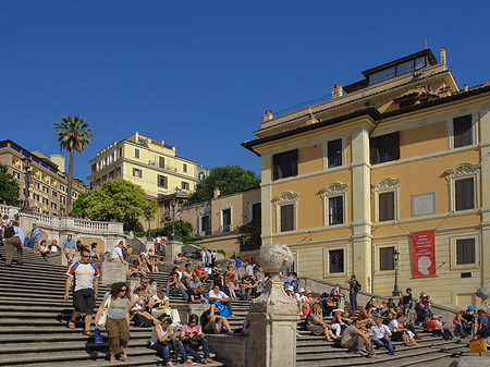 Foto Spanische Treppe - Rom